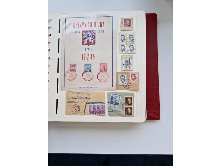 1850/1960 (ca.), interessante Stempelsammlung mit Belegen, Schwerpunkt vor 1945, viele klare Abstempelungen auf österreichisc