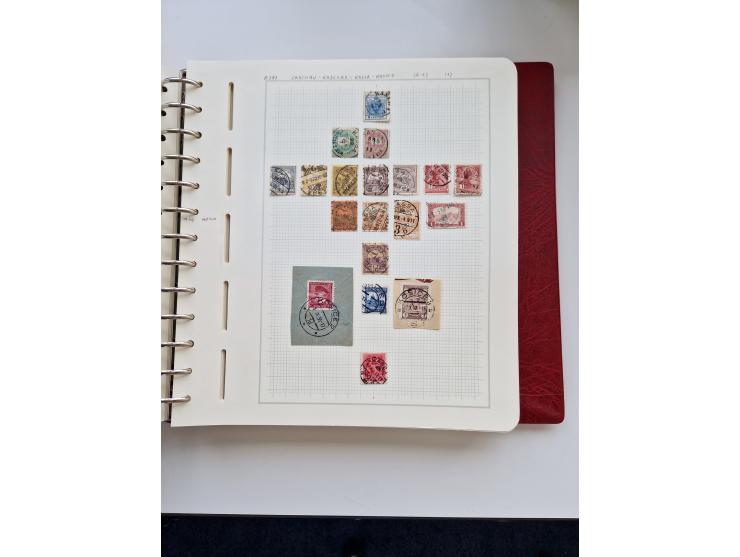 1850/1960 (ca.), interessante Stempelsammlung mit Belegen, Schwerpunkt vor 1945, viele klare Abstempelungen auf österreichisc