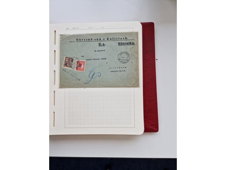 1850/1960 (ca.), interessante Stempelsammlung mit Belegen, Schwerpunkt vor 1945, viele klare Abstempelungen auf österreichisc