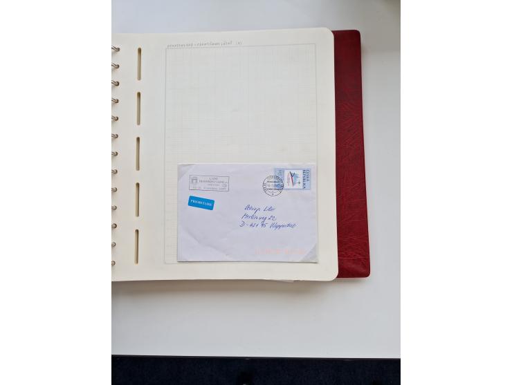 1850/1960 (ca.), interessante Stempelsammlung mit Belegen, Schwerpunkt vor 1945, viele klare Abstempelungen auf österreichisc