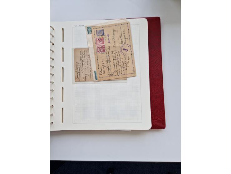 1850/1960 (ca.), interessante Stempelsammlung mit Belegen, Schwerpunkt vor 1945, viele klare Abstempelungen auf österreichisc