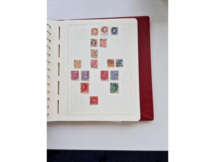 1850/1960 (ca.), interessante Stempelsammlung mit Belegen, Schwerpunkt vor 1945, viele klare Abstempelungen auf österreichisc