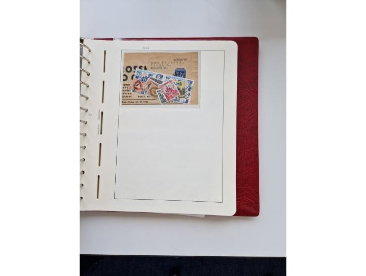 1850/1960 (ca.), interessante Stempelsammlung mit Belegen, Schwerpunkt vor 1945, viele klare Abstempelungen auf österreichisc