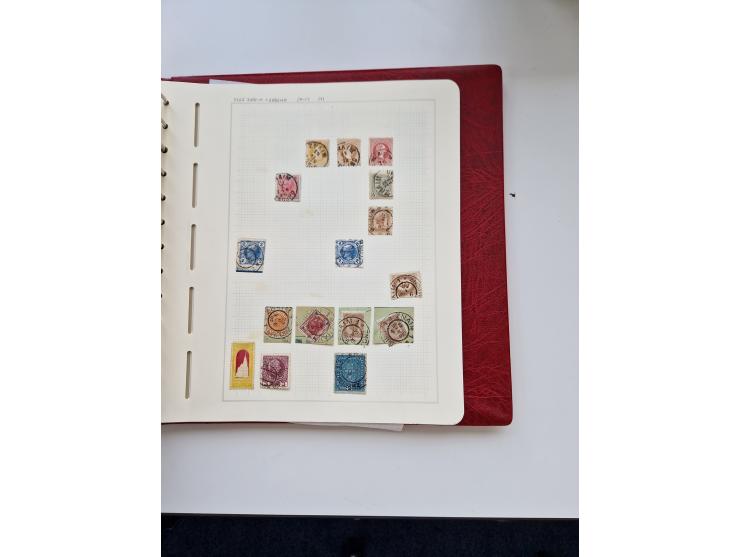 1850/1960 (ca.), interessante Stempelsammlung mit Belegen, Schwerpunkt vor 1945, viele klare Abstempelungen auf österreichisc