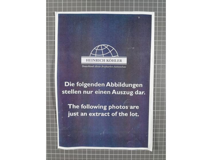1914/70 (ca.), einigen hundert Luftpost-Briefe und Karten Europa und Übersee, Schwerpunkt vor 1945 mit u.a. viel Australien, 