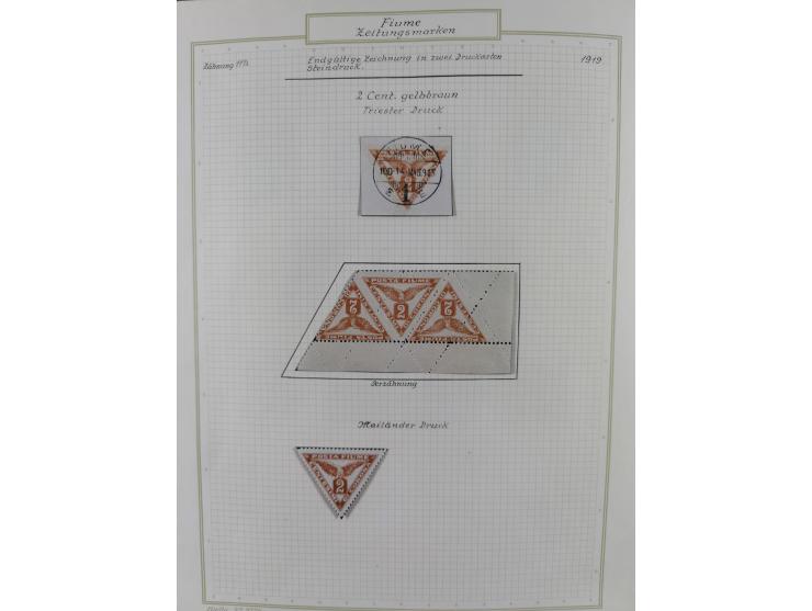 1918/20, interesting unused and used collection with many better stamps throughout, including varieties missing letters, doub