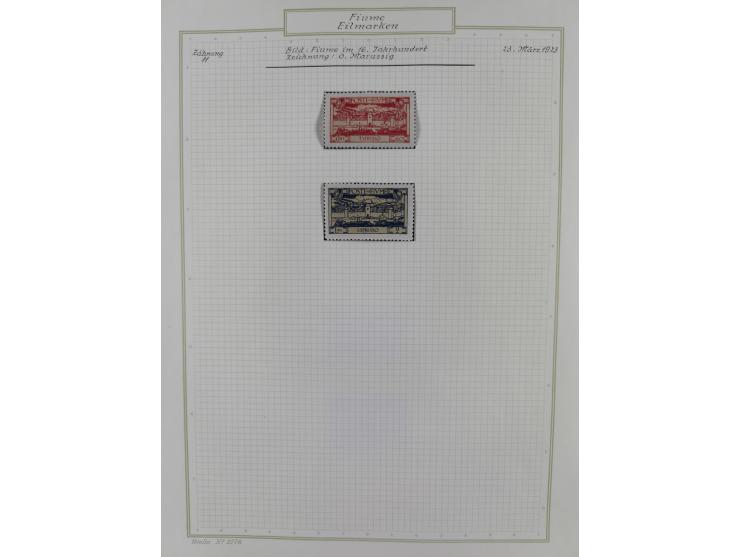 1918/20, interesting unused and used collection with many better stamps throughout, including varieties missing letters, doub