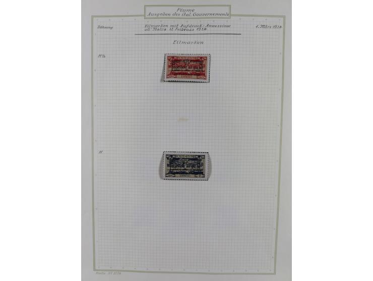 1918/20, interesting unused and used collection with many better stamps throughout, including varieties missing letters, doub