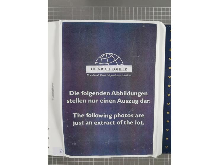 1870/1990, mixed collection beginning with classical issues, in 12 albums