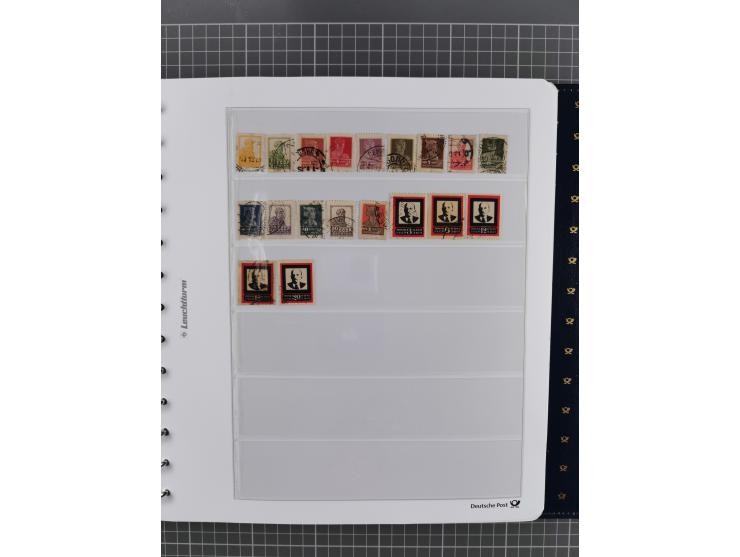 1870/1990, mixed collection beginning with classical issues, in 12 albums