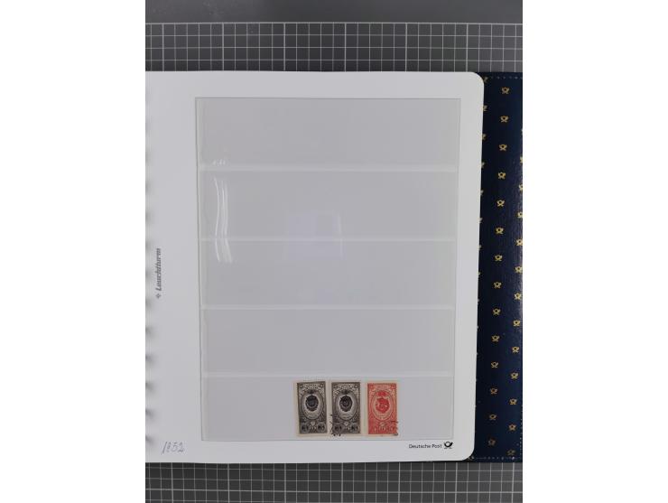 1870/1990, mixed collection beginning with classical issues, in 12 albums