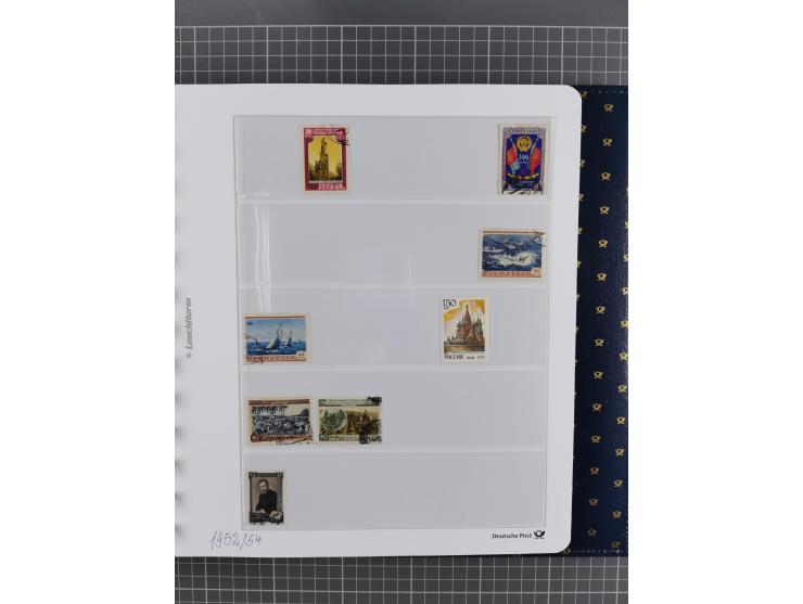 1870/1990, mixed collection beginning with classical issues, in 12 albums