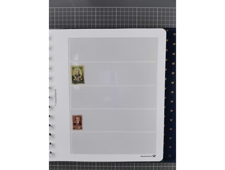 1870/1990, mixed collection beginning with classical issues, in 12 albums