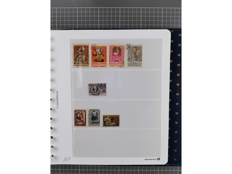 1870/1990, mixed collection beginning with classical issues, in 12 albums