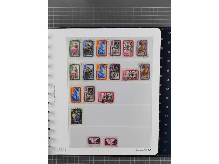 1870/1990, mixed collection beginning with classical issues, in 12 albums