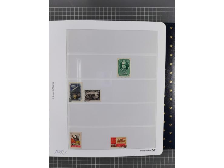 1870/1990, mixed collection beginning with classical issues, in 12 albums