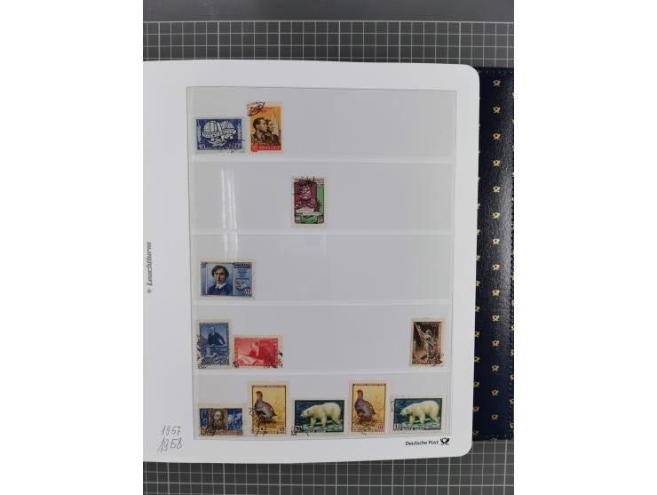 1870/1990, mixed collection beginning with classical issues, in 12 albums