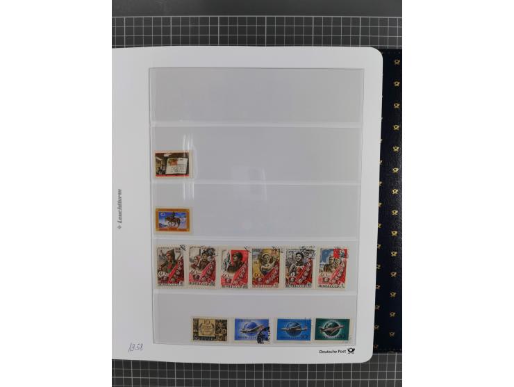 1870/1990, mixed collection beginning with classical issues, in 12 albums