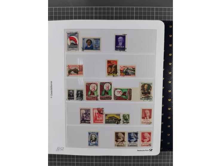 1870/1990, mixed collection beginning with classical issues, in 12 albums