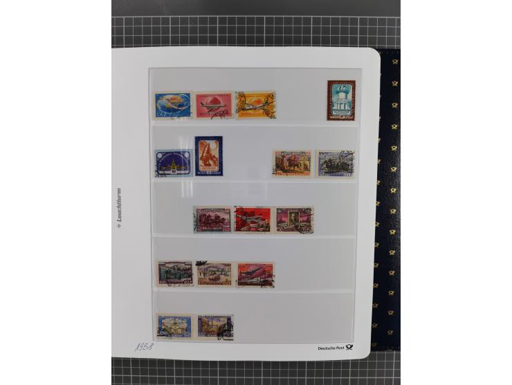 1870/1990, mixed collection beginning with classical issues, in 12 albums