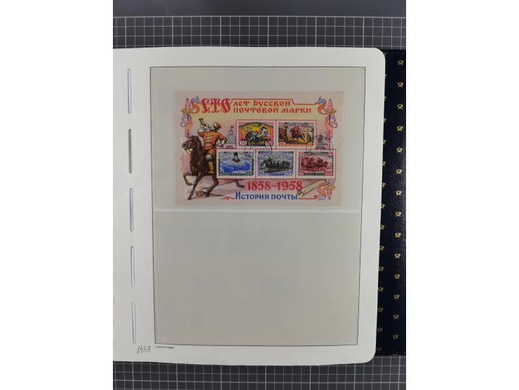 1870/1990, mixed collection beginning with classical issues, in 12 albums