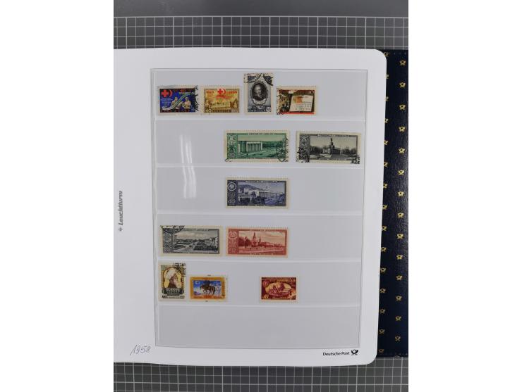 1870/1990, mixed collection beginning with classical issues, in 12 albums