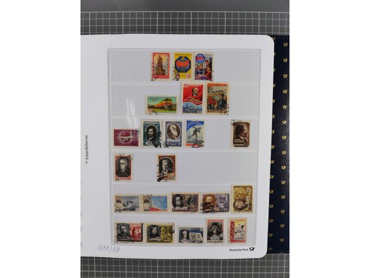 1870/1990, mixed collection beginning with classical issues, in 12 albums