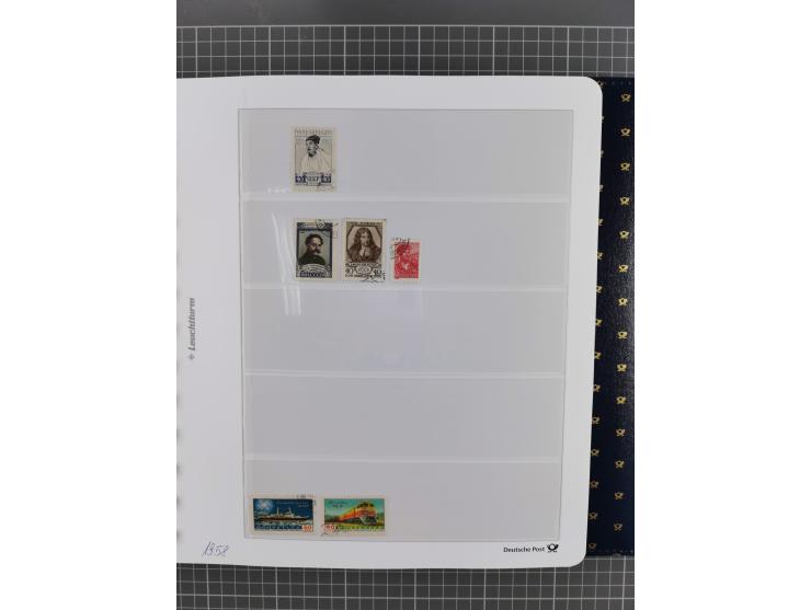 1870/1990, mixed collection beginning with classical issues, in 12 albums