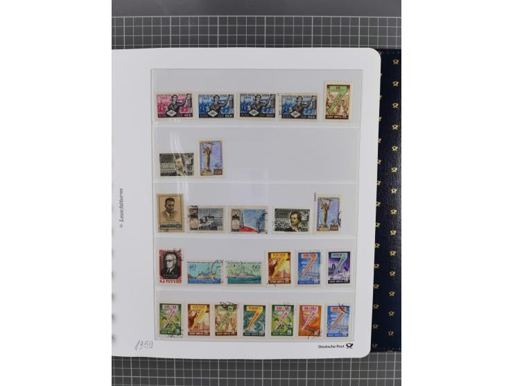 1870/1990, mixed collection beginning with classical issues, in 12 albums