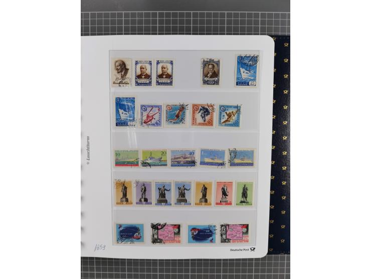 1870/1990, mixed collection beginning with classical issues, in 12 albums