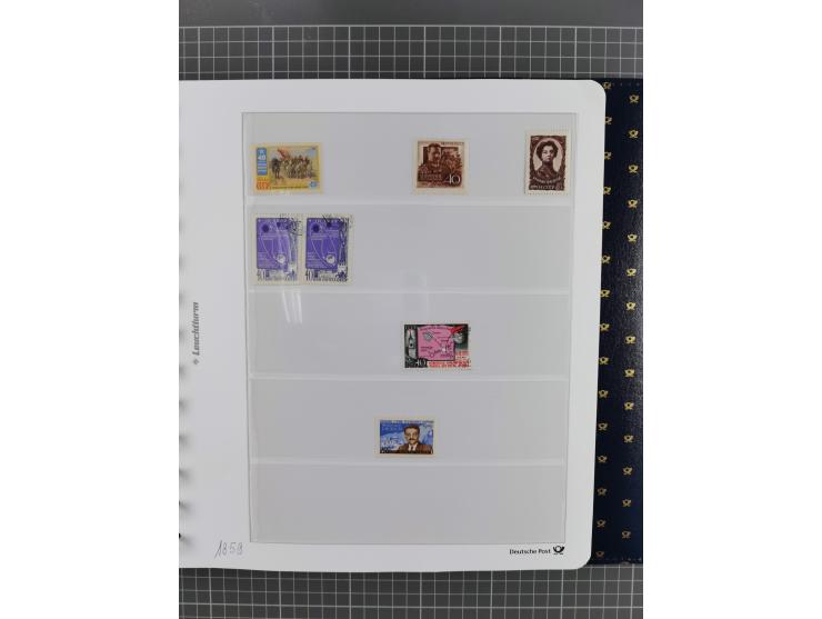 1870/1990, mixed collection beginning with classical issues, in 12 albums