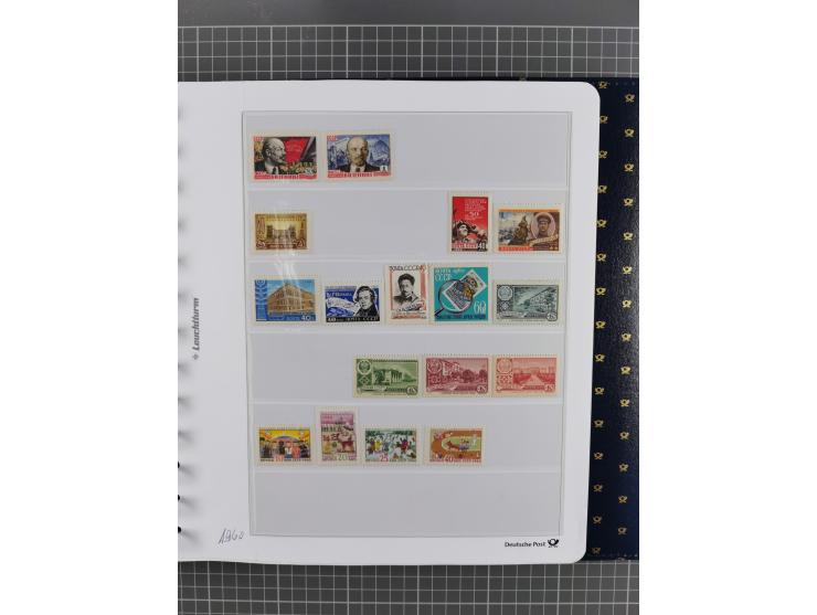 1870/1990, mixed collection beginning with classical issues, in 12 albums