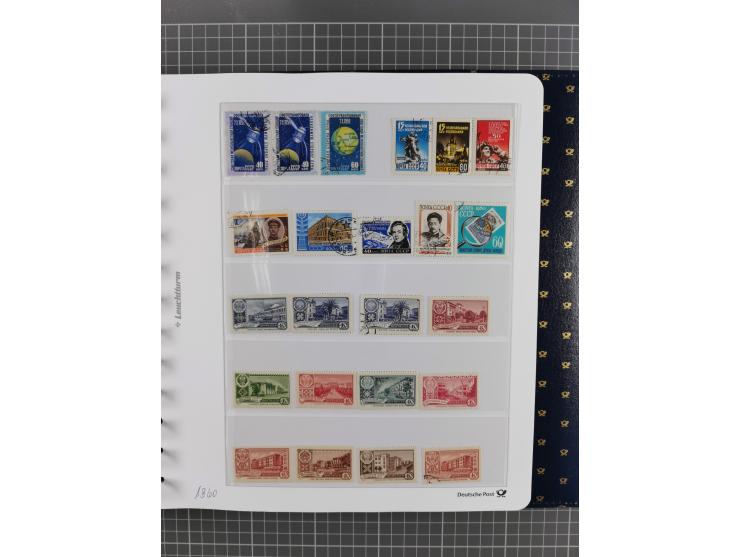 1870/1990, mixed collection beginning with classical issues, in 12 albums