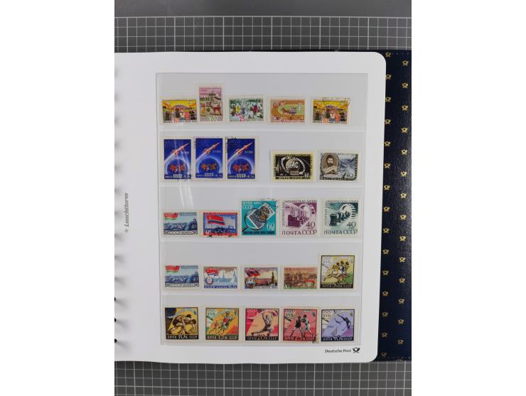 1870/1990, mixed collection beginning with classical issues, in 12 albums