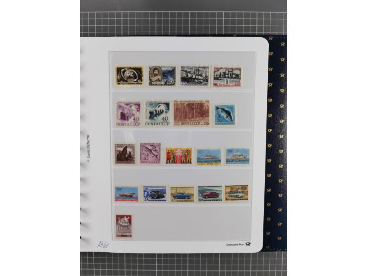 1870/1990, mixed collection beginning with classical issues, in 12 albums