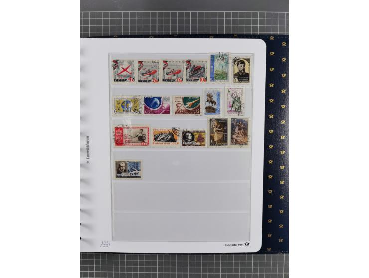 1870/1990, mixed collection beginning with classical issues, in 12 albums