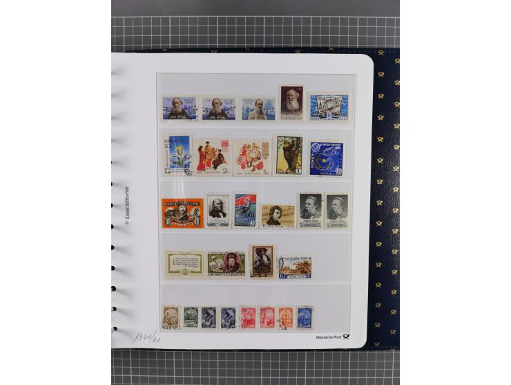 1870/1990, mixed collection beginning with classical issues, in 12 albums