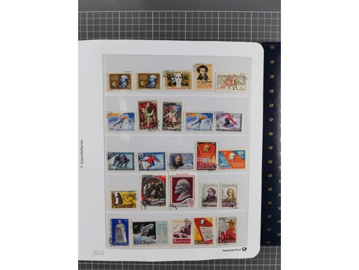 1870/1990, mixed collection beginning with classical issues, in 12 albums