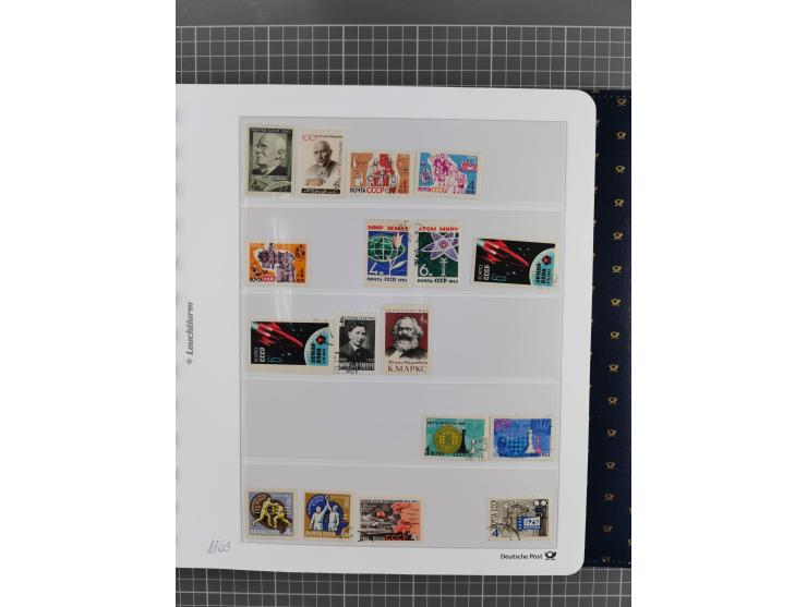 1870/1990, mixed collection beginning with classical issues, in 12 albums