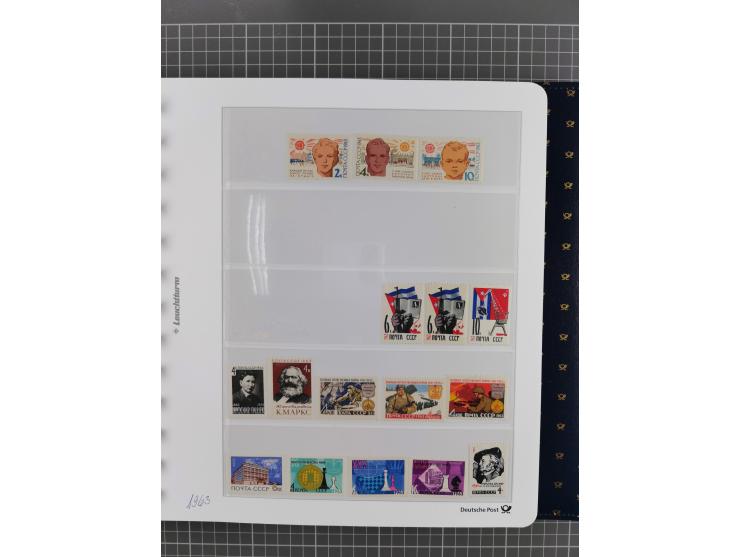 1870/1990, mixed collection beginning with classical issues, in 12 albums