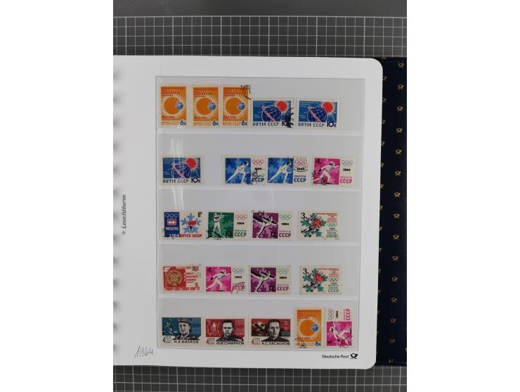 1870/1990, mixed collection beginning with classical issues, in 12 albums