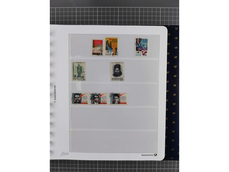 1870/1990, mixed collection beginning with classical issues, in 12 albums