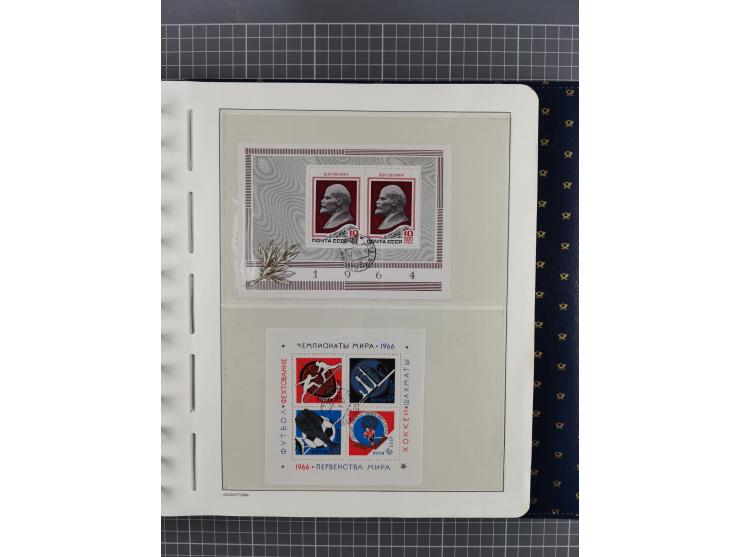 1870/1990, mixed collection beginning with classical issues, in 12 albums