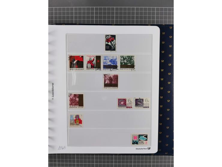 1870/1990, mixed collection beginning with classical issues, in 12 albums