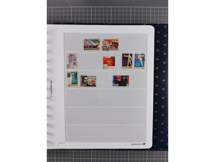 1870/1990, mixed collection beginning with classical issues, in 12 albums