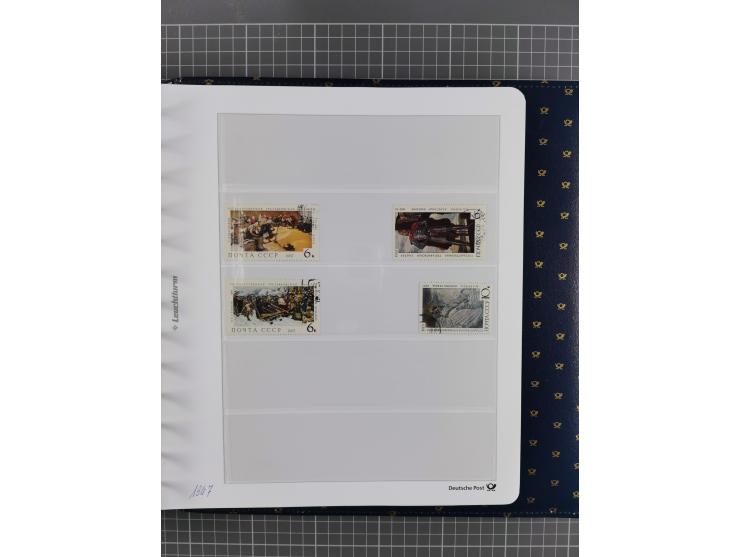 1870/1990, mixed collection beginning with classical issues, in 12 albums