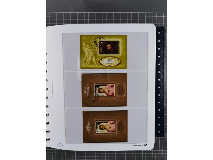 1870/1990, mixed collection beginning with classical issues, in 12 albums