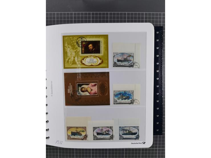 1870/1990, mixed collection beginning with classical issues, in 12 albums