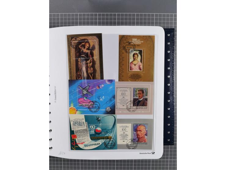 1870/1990, mixed collection beginning with classical issues, in 12 albums