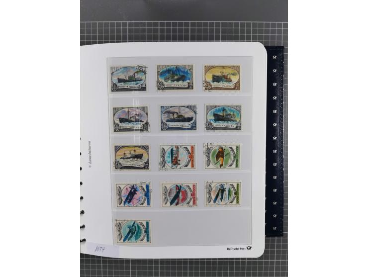 1870/1990, mixed collection beginning with classical issues, in 12 albums